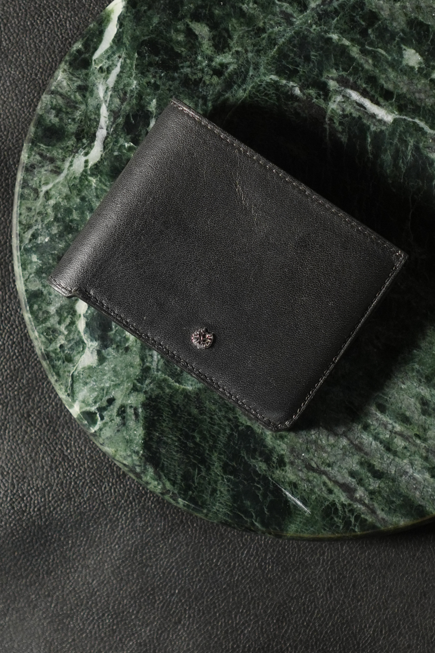 Bi Fold Z Classic handmade leather wallet